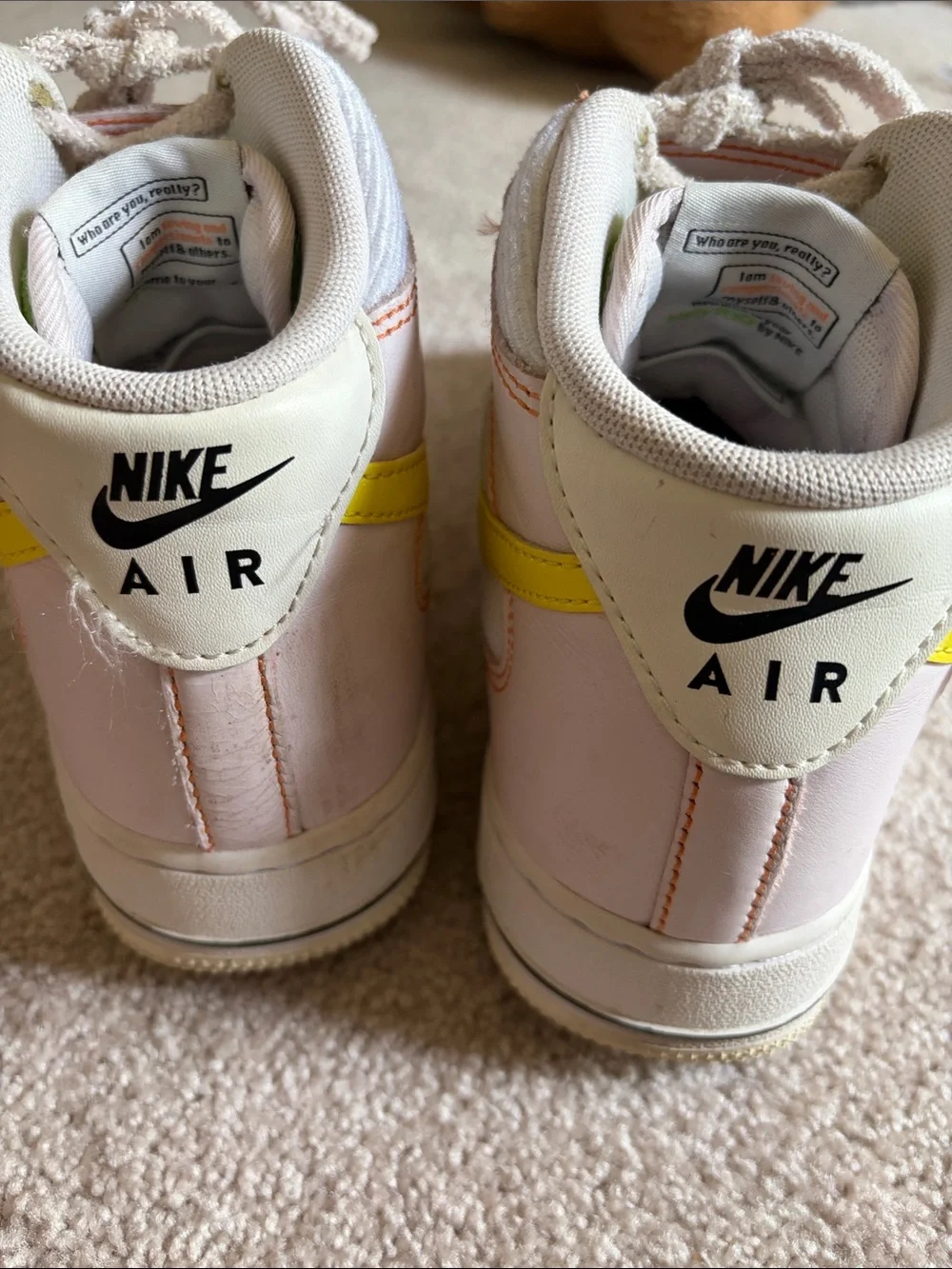 Nike Air Force White Athletic Sneaker size 8.5